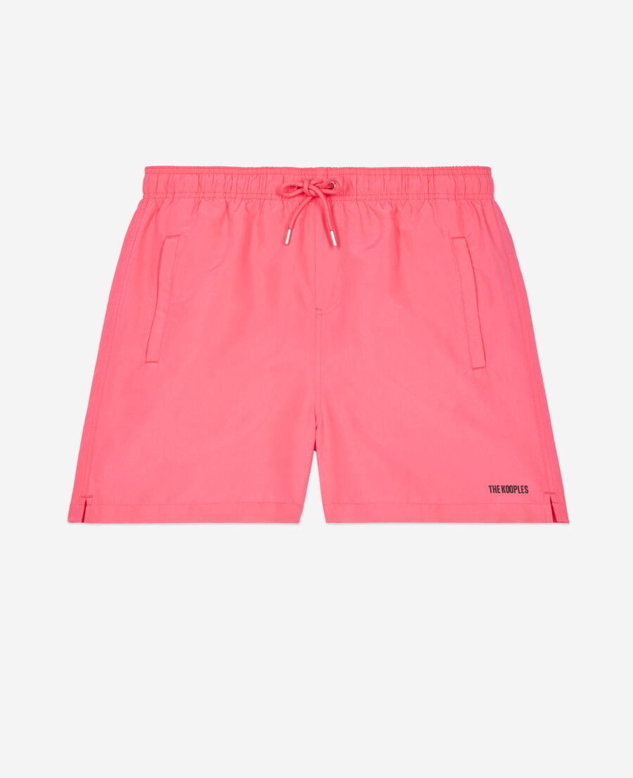 pink swimshorts