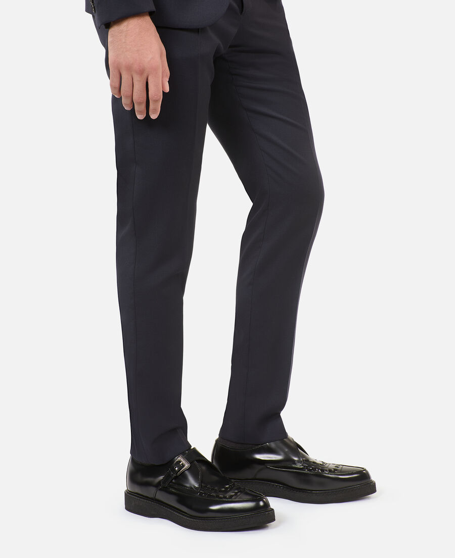 The Kooples HERREN BLACK schwarze derbys aus leder mit schnalle