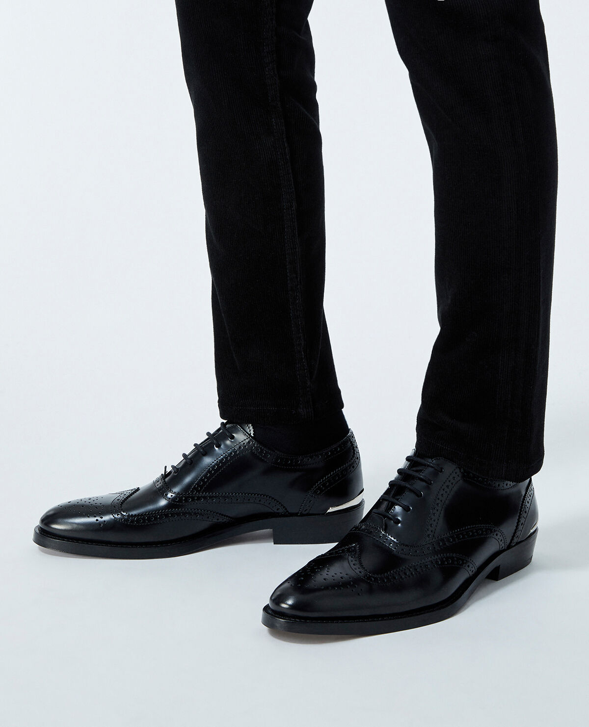 Silver oxfords shoes online