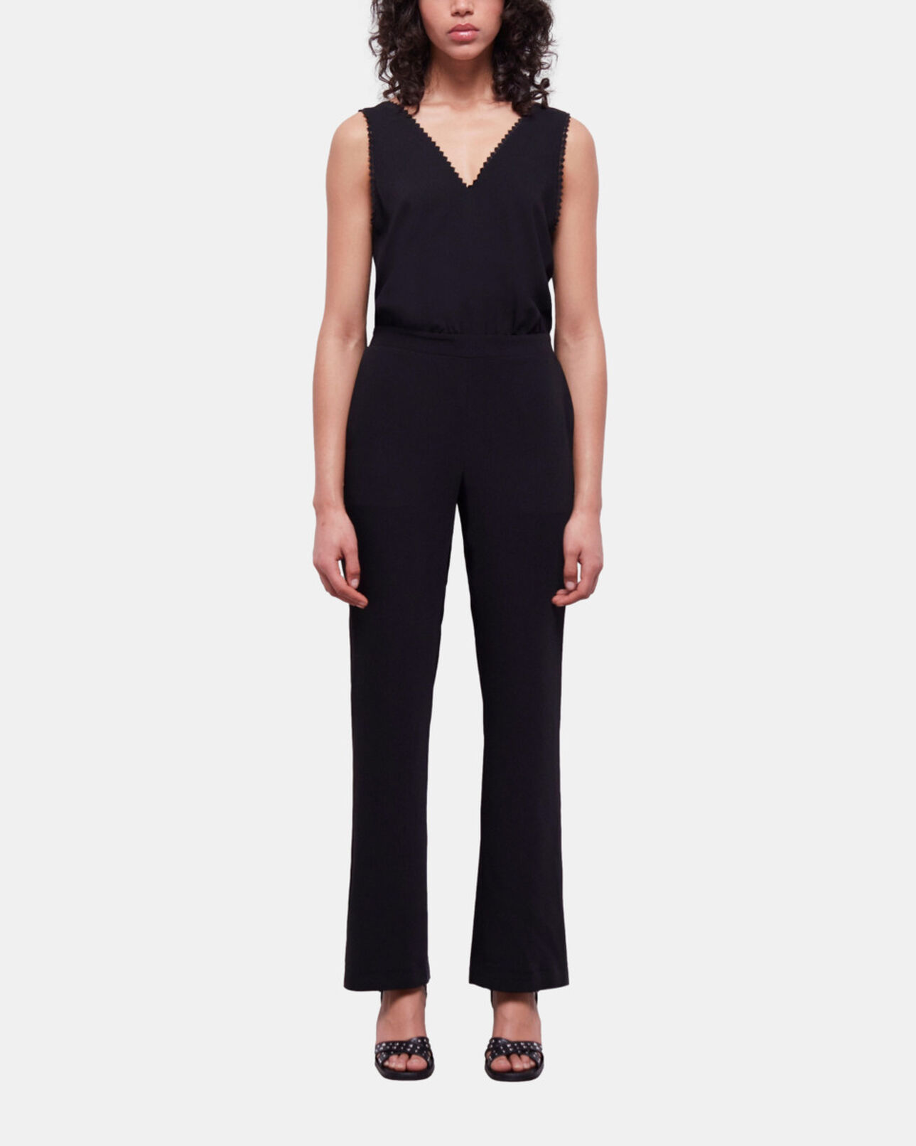 The Kooples WOMEN BLACK black jumpsuit