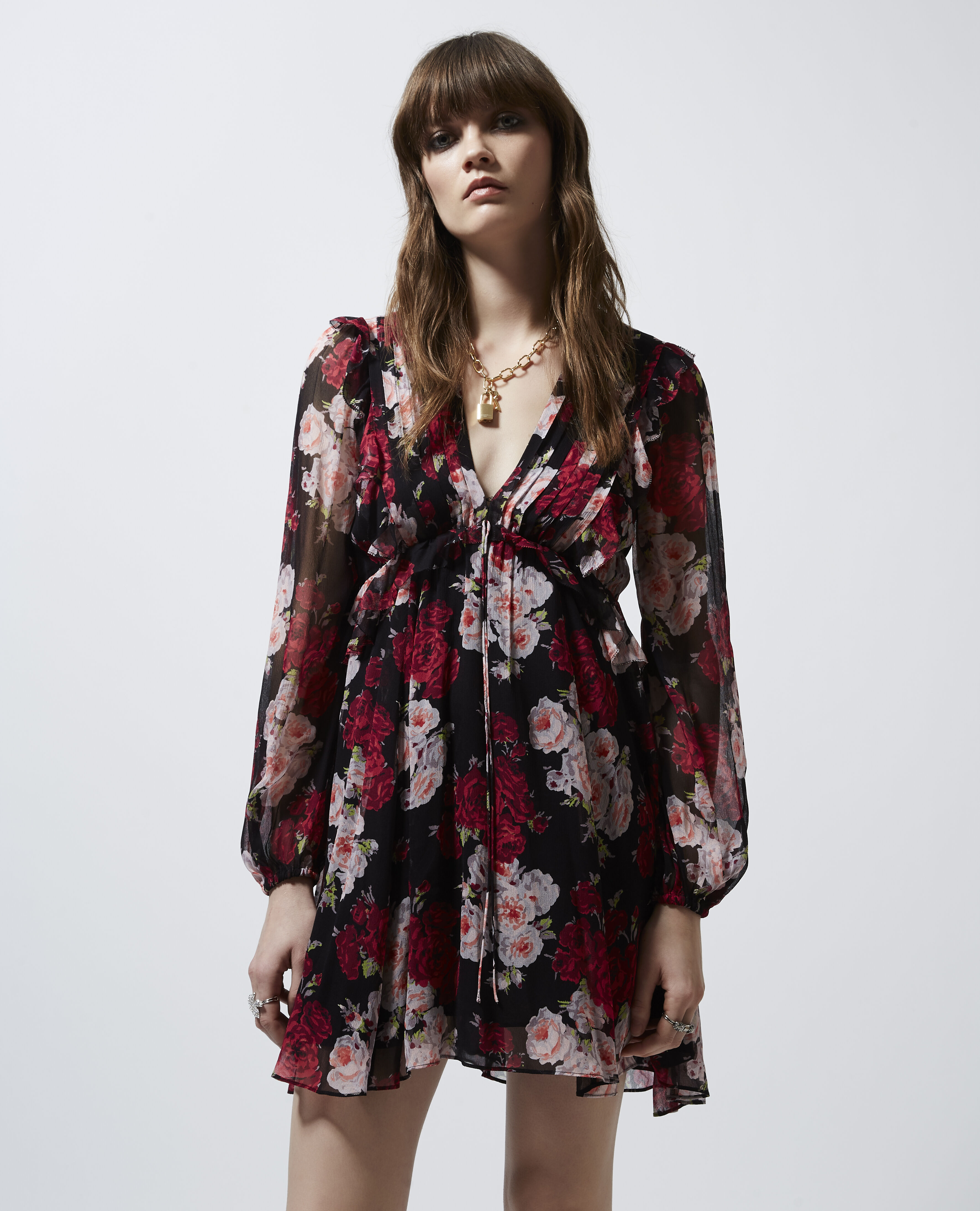 Robe fleuri sales the kooples