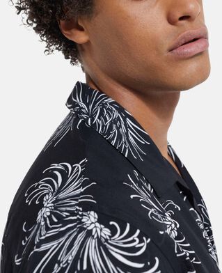 The Kooples HOMME BLACK WHITE chemise imprimée