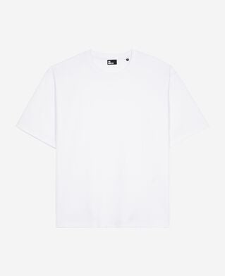 The Kooples HOMME WHITE t-shirt mixte large uni blanc