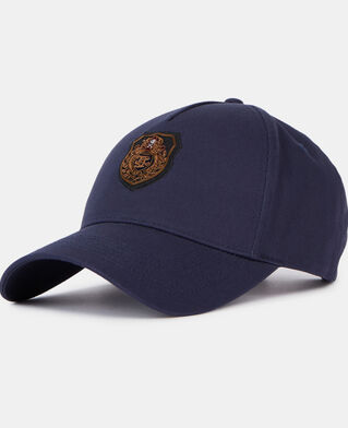 The Kooples MIXTE NAVY casquette bleu marine avec patch blason 