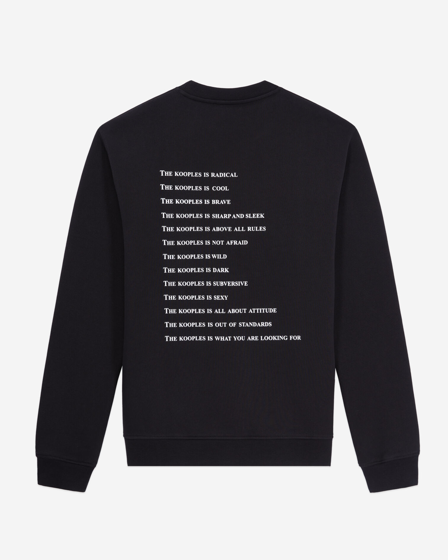 Sweatshirt Homme What is noir, BLACK, hi-res image number null