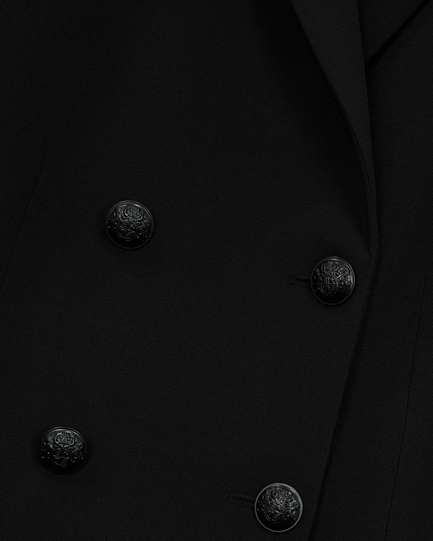 Robe tailleur courte noire, BLACK, hi-res image number null