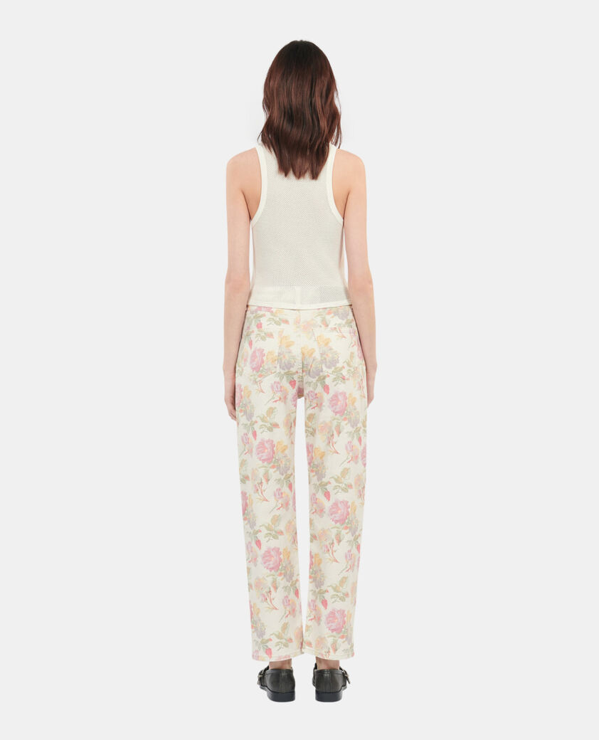 The Kooples FEMME ECRU d&eacute;bardeur blason &eacute;cru