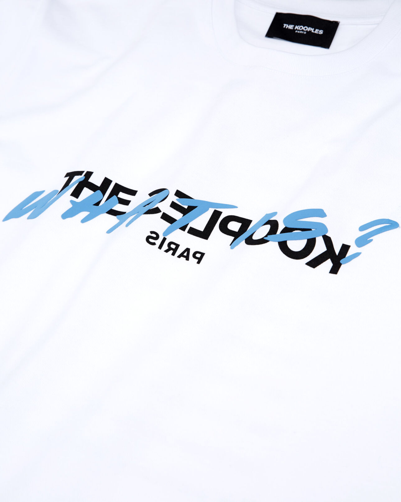 The Kooples HOMME WHITE t-shirt what is