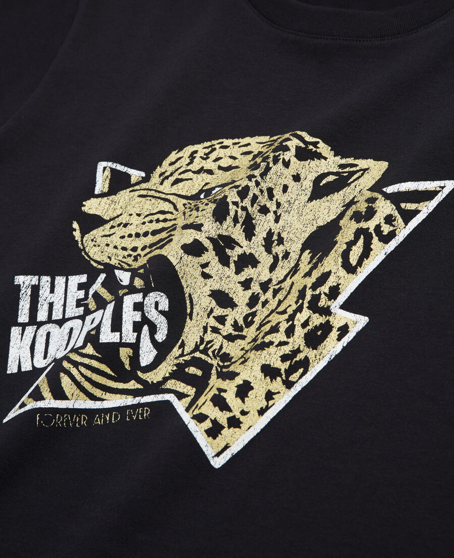 t-shirt with a tiger screen print