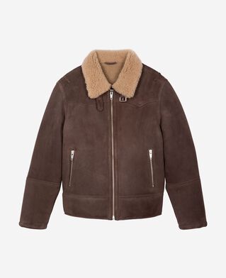 The Kooples MEN BROWN brown woolly skin