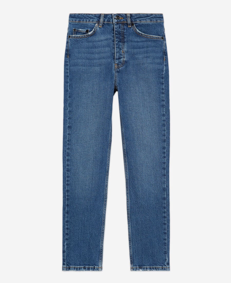 The Kooples WOMEN BLUE DENIM blue slim-fit jeans