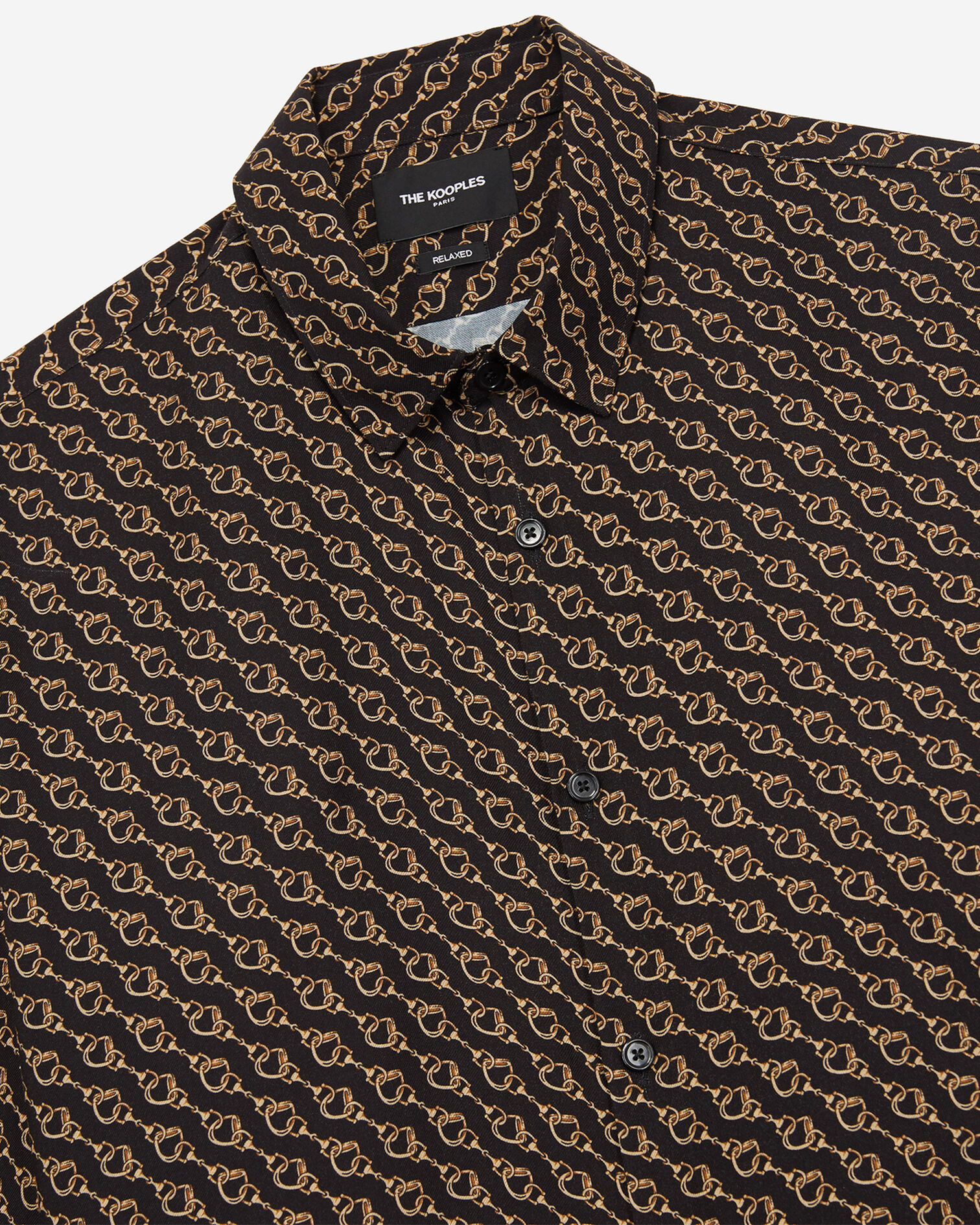 Shirt, BLACK / GOLD, hi-res image number null