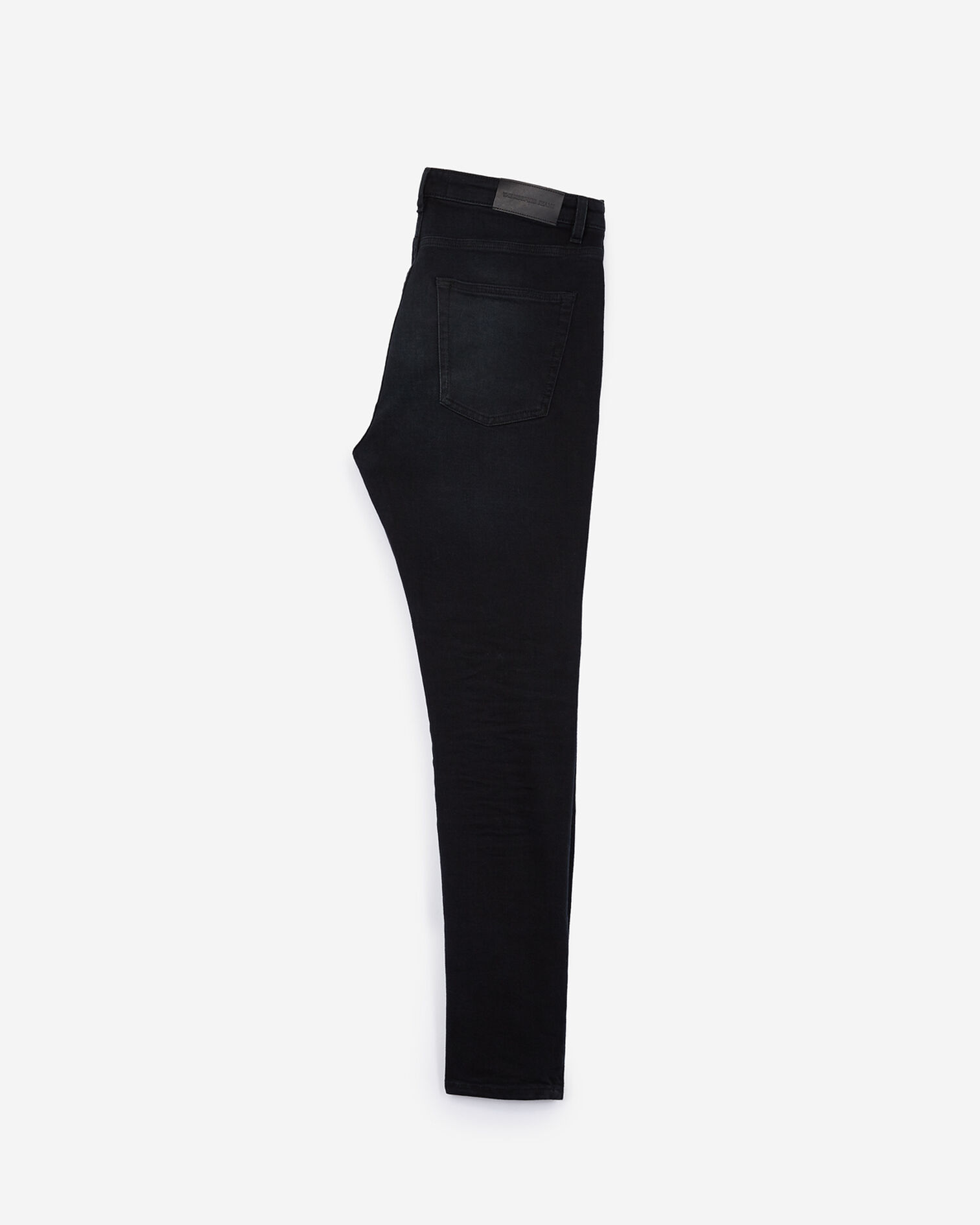 Black skinny jeans with zips at the bottom of the legs, BLACK WASHED, hi-res image number null