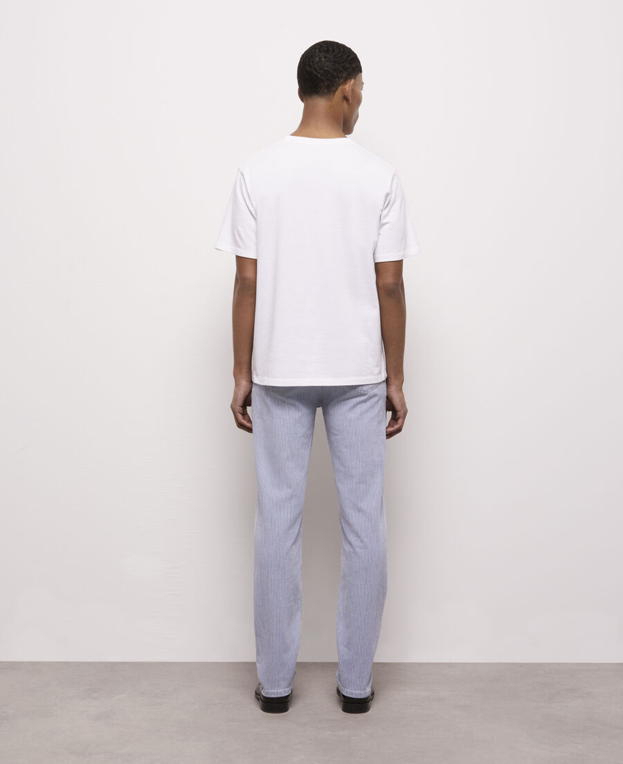 camiseta blanca serigrafiada snake logotipo