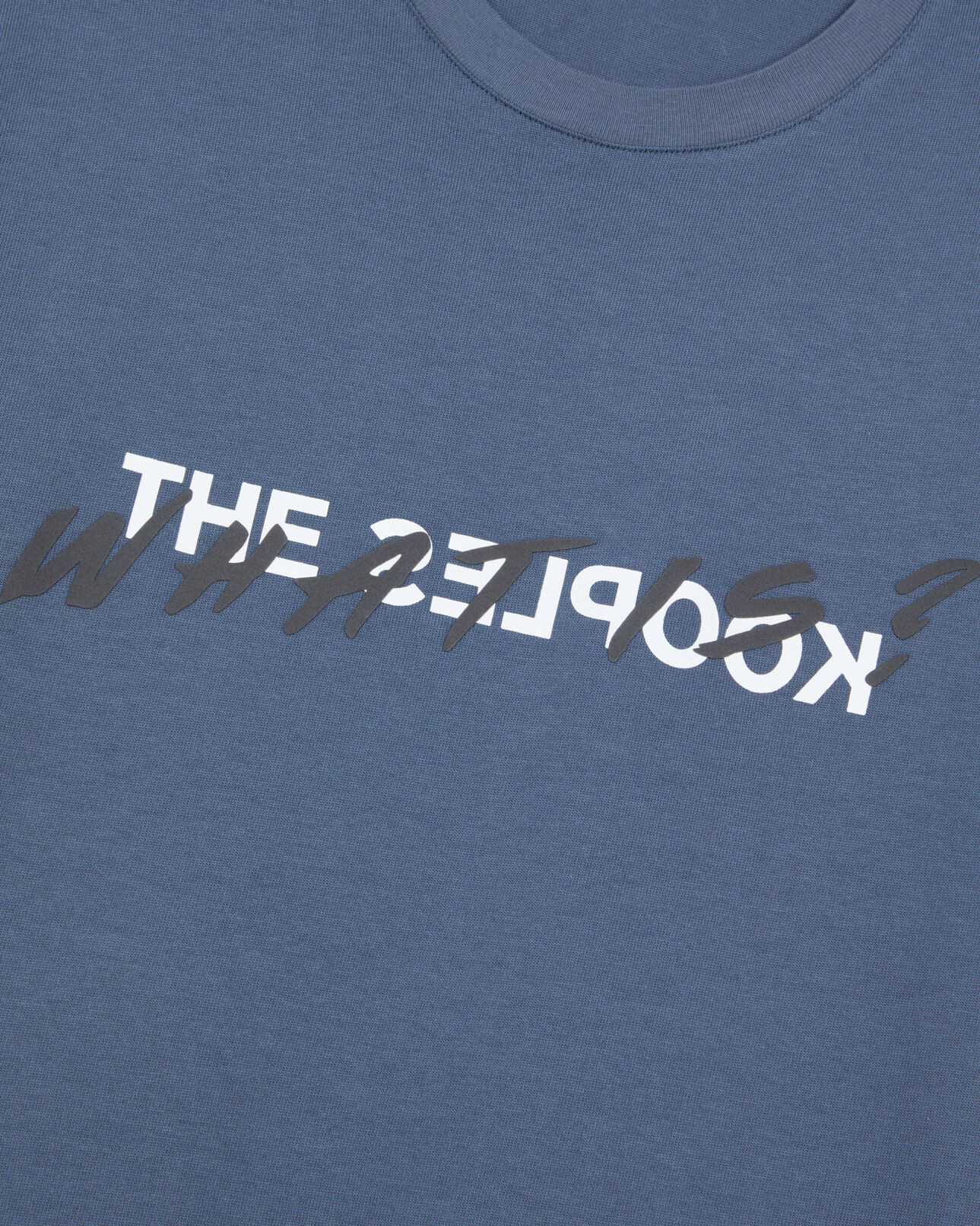 The Kooples HOMME DARK NAVY / DARK NAVY t-shirt what is bleu nuit