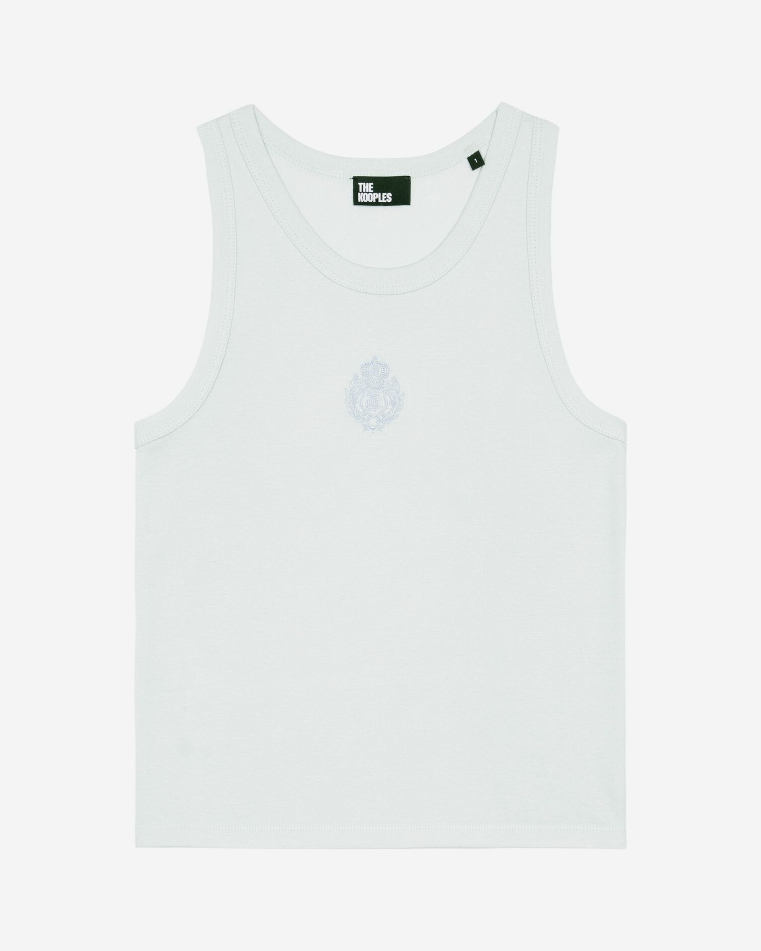 Débardeur avec blason bleu clair, LIGHT BLUE, hi-res image number null