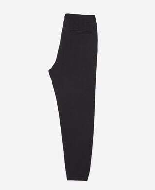 The Kooples MEN BLACK black jogging suit with print what is