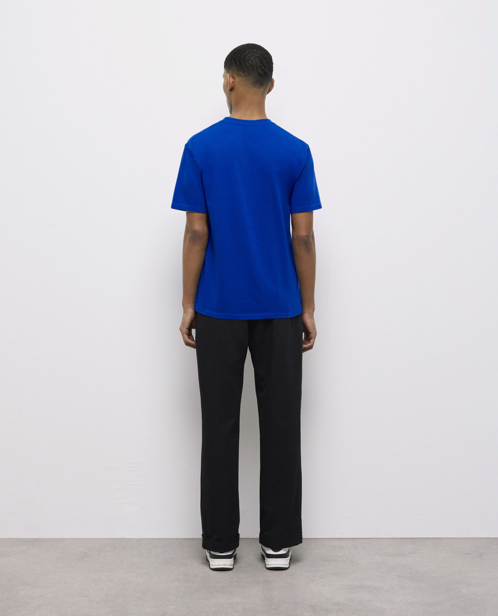 Men's the kooples blue logo t-shirt, BLUE ELECTRIC, hi-res image number null
