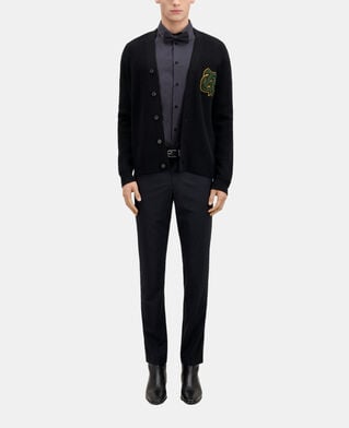 The Kooples HERREN DARK NAVY marineblaue anzughose aus wolle