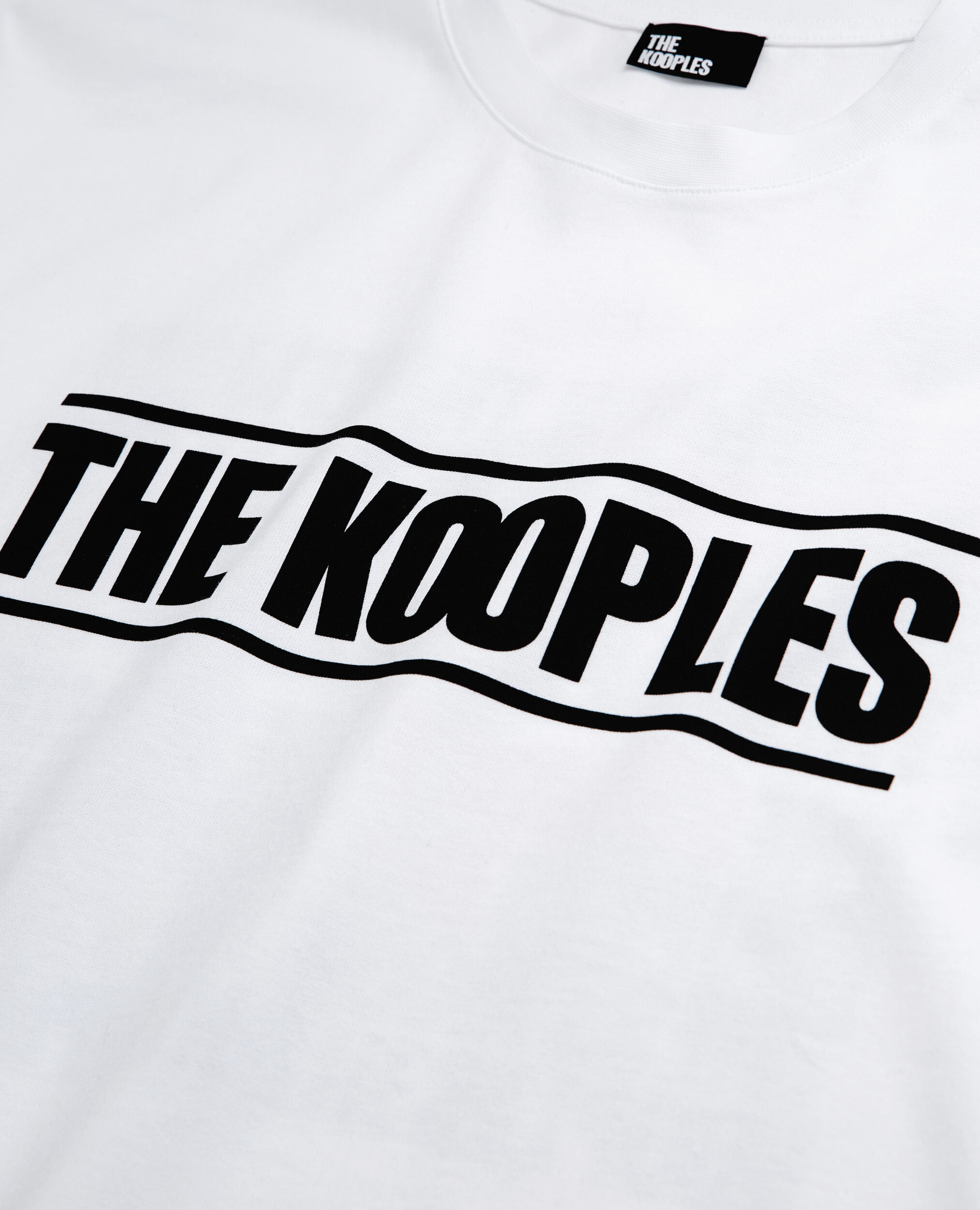 T-shirt logo The Kooples blanc, WHITE, hi-res image number null