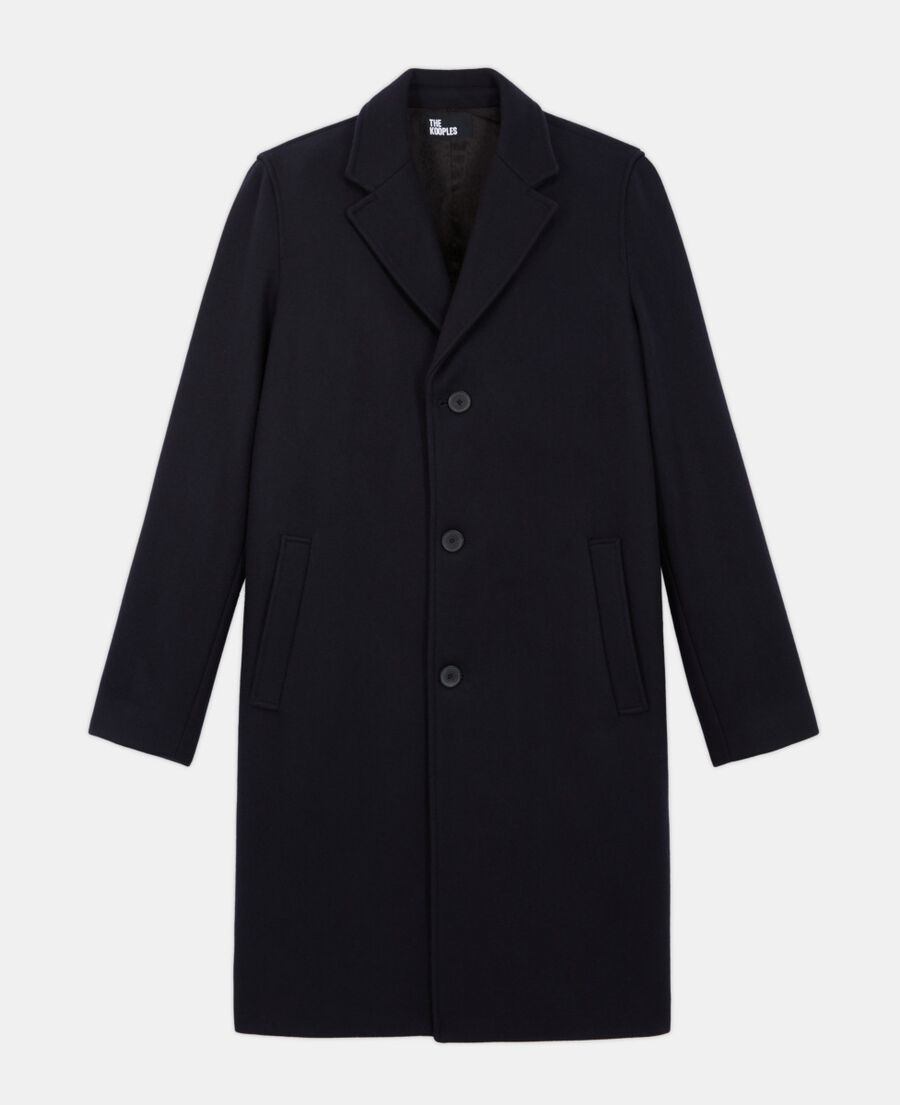 long black wool coat