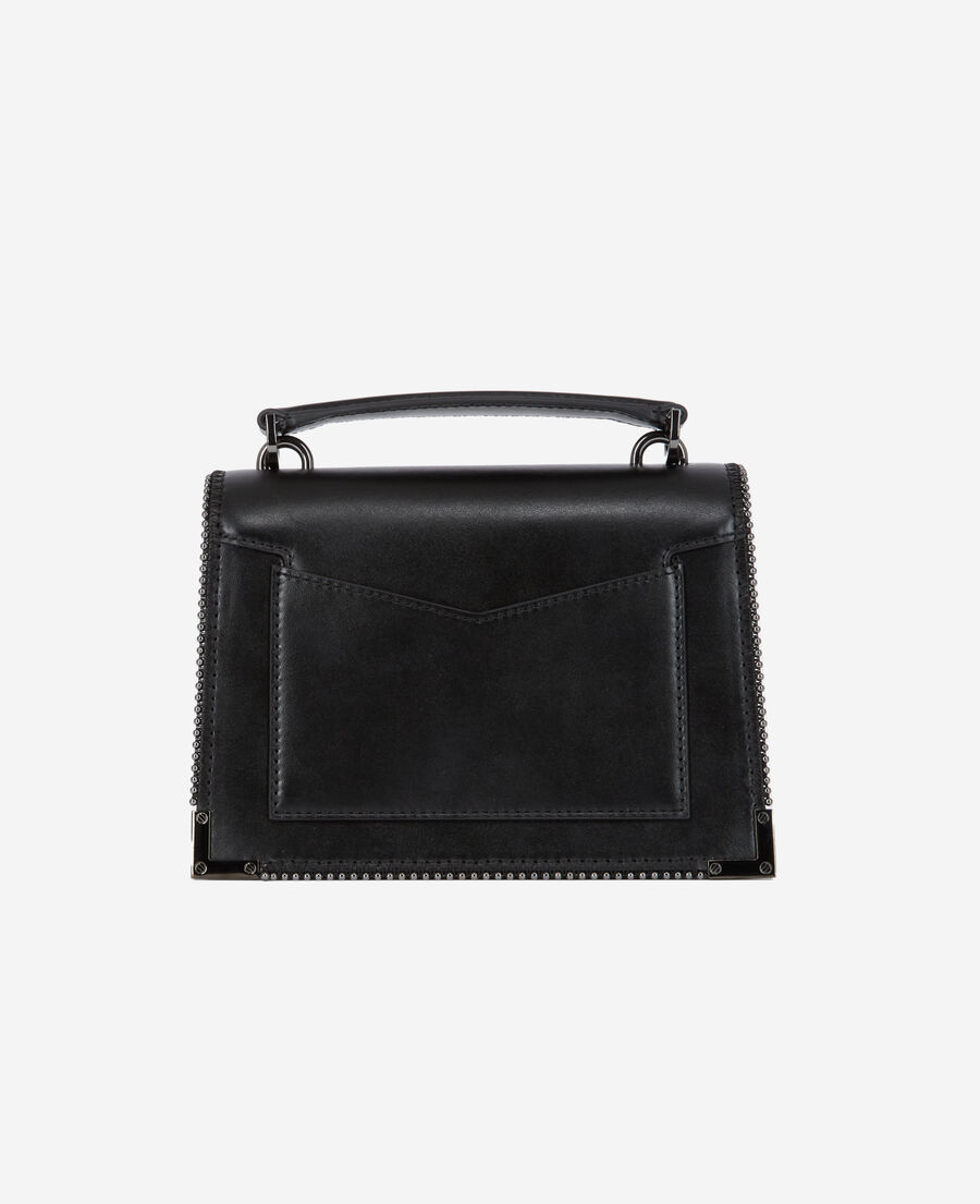 sac emily small en cuir noir
