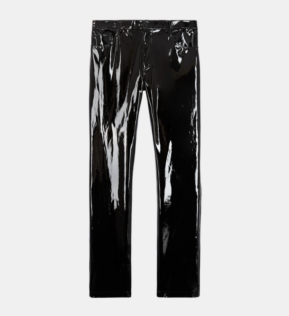 Mens vinyl jeans on sale