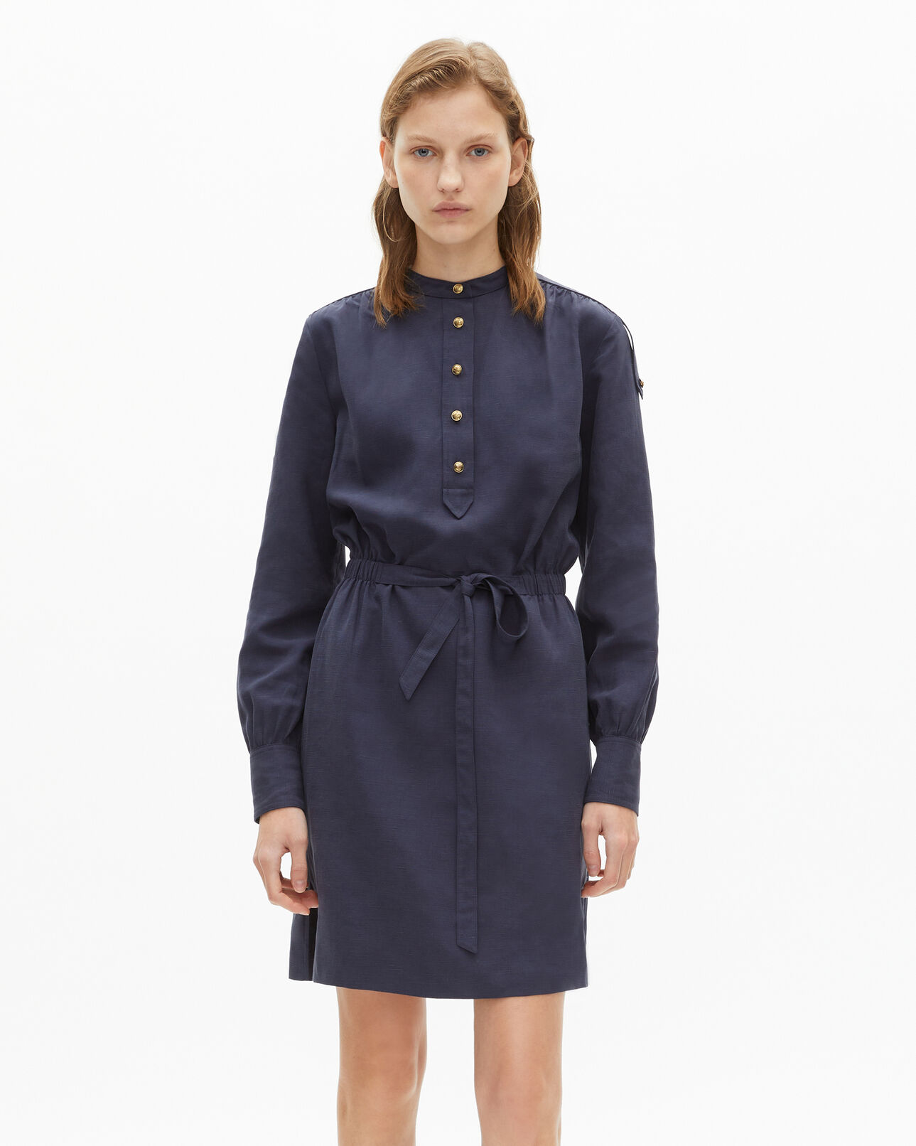 The Kooples DAMEN NAVY kurzes kleid marineblau