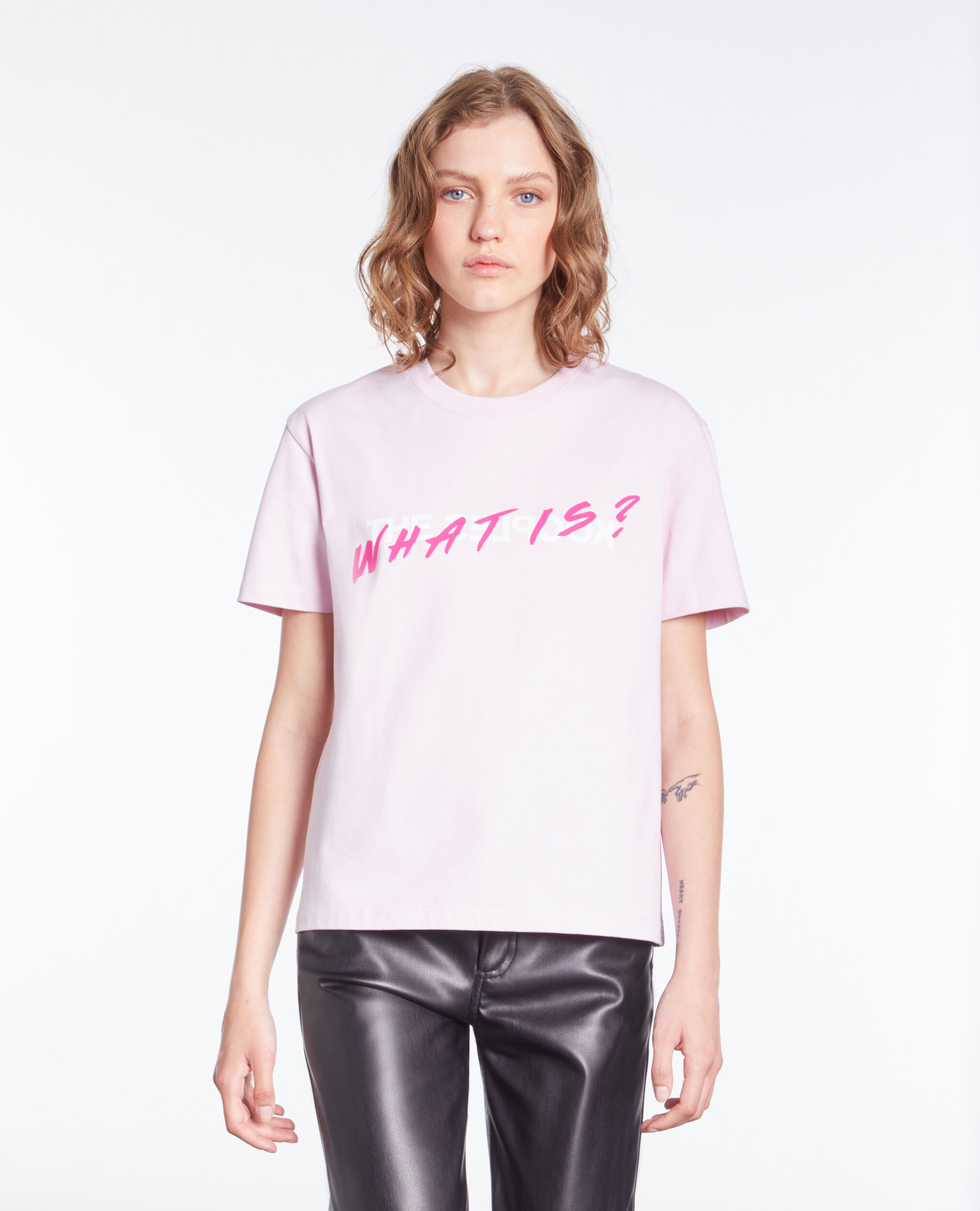 T-shirt Femme What is rose, PALE PINK, hi-res image number null