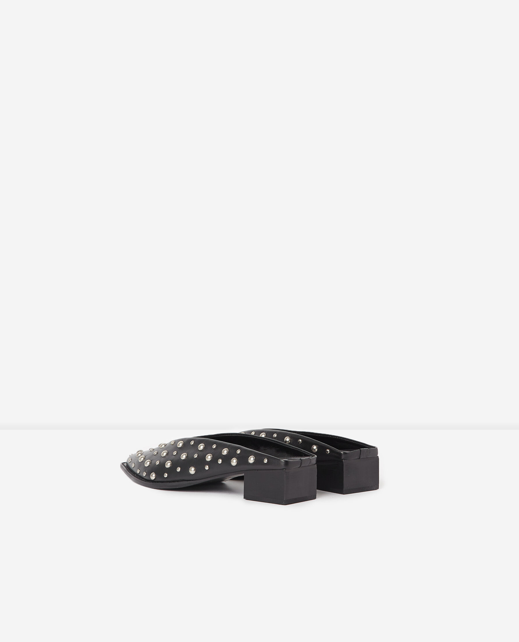 Studded mule slides best sale