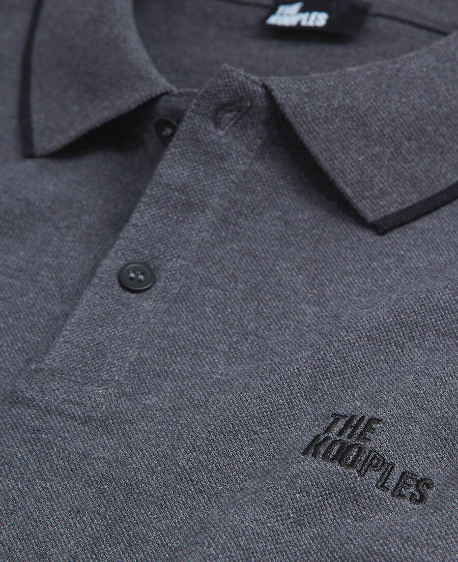 poloshirt grau