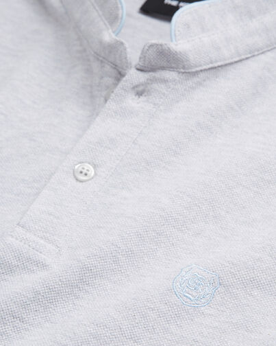 , LIGHT GREY MELANGE / BLUE, hi-res image number null