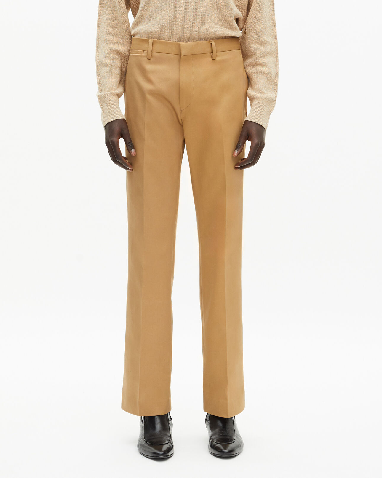 The Kooples MEN CAMEL camel flared pants