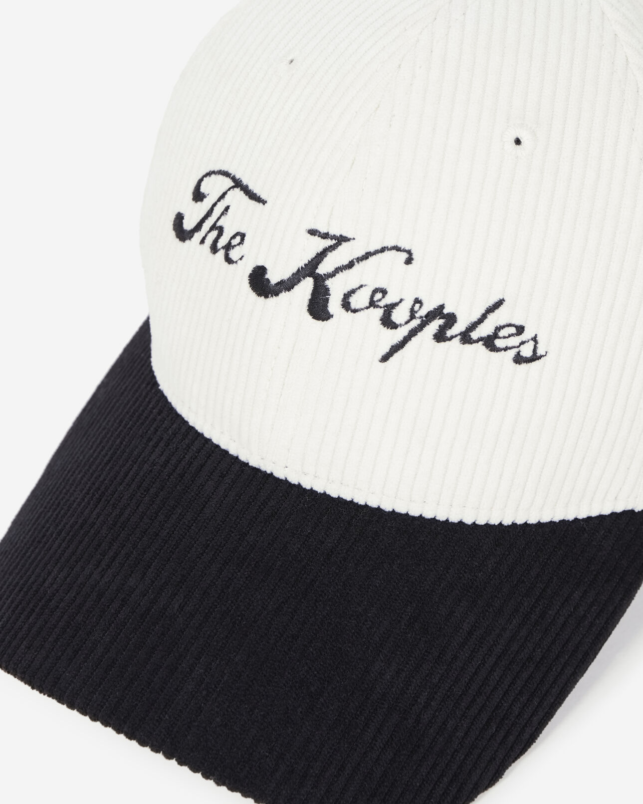 The Kooples MIXED BLACK / WHITE black and white logo cap