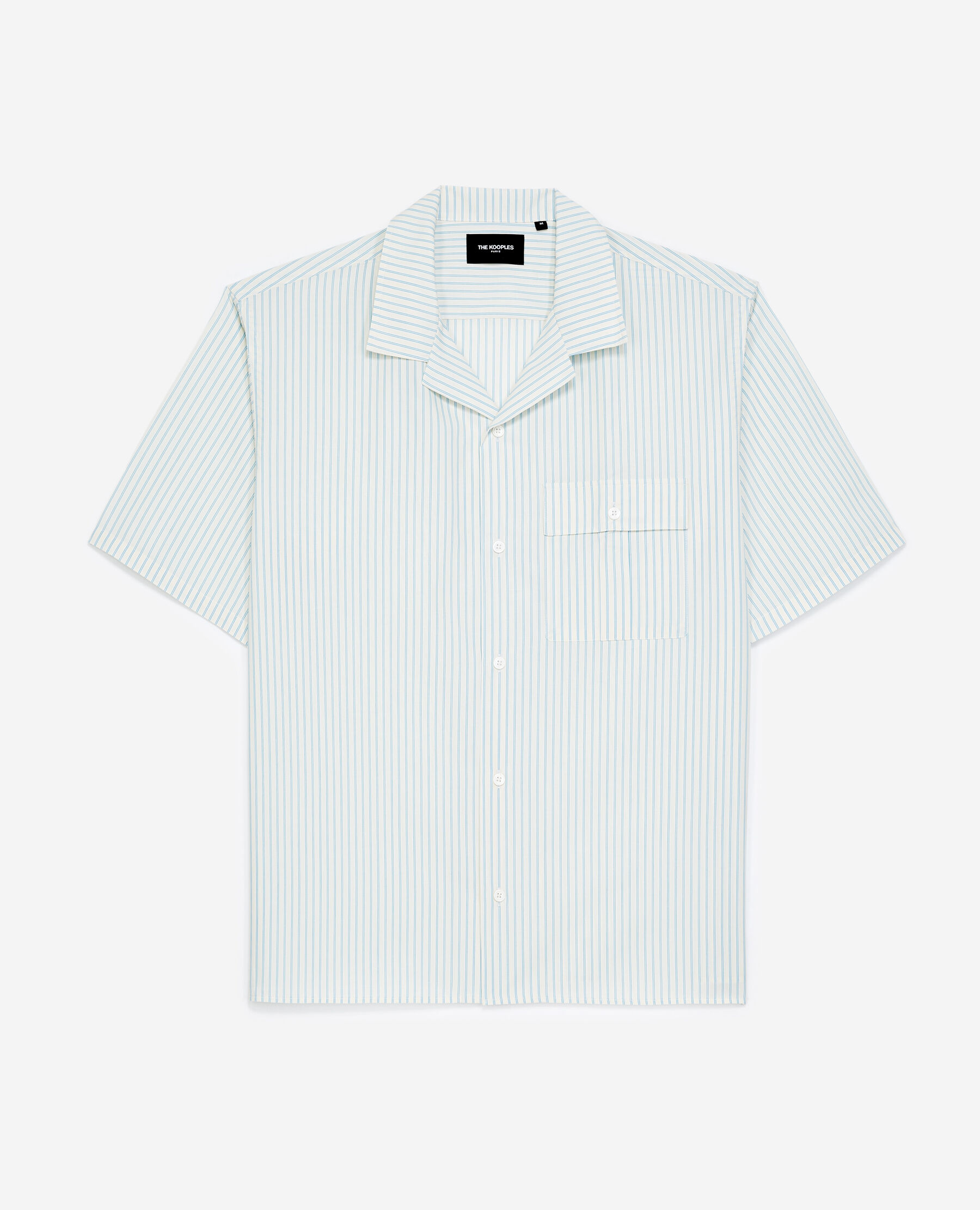 Chemise col hawa en crue et bleue ray e The Kooples
