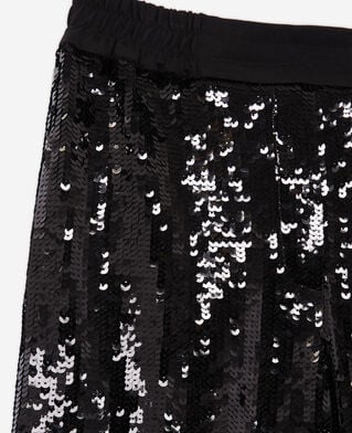 The Kooples FEMME BLACK pantalon à sequins noir