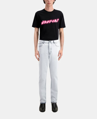 The Kooples H WHITE BLEACH straight bleached white jeans