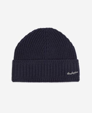 The Kooples UNISEX DARK BLUE blaue mütze aus wolle