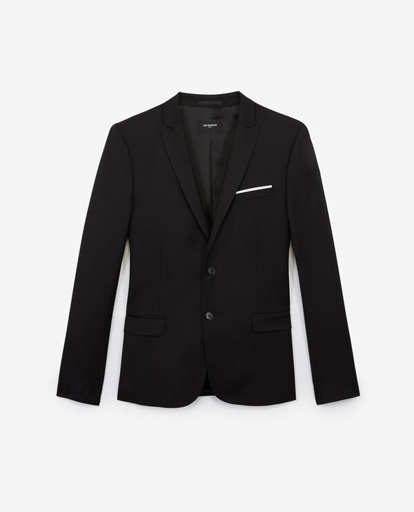 The Kooples HOMBRE BLACK chaqueta traje negra lana