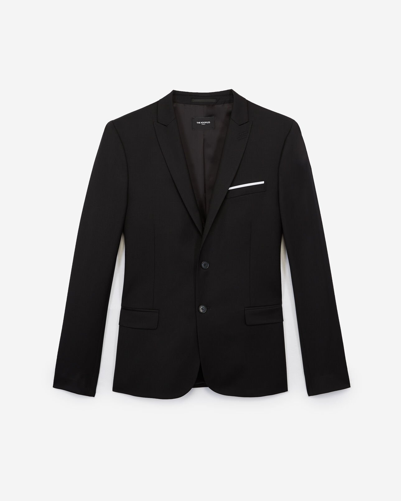The Kooples HOMBRE BLACK chaqueta traje negra lana