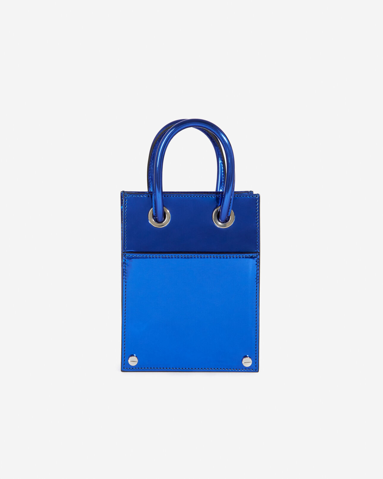 The Kooples UNISEX ELECTRIC BLUE nano-tasche lederoptik elektroblau