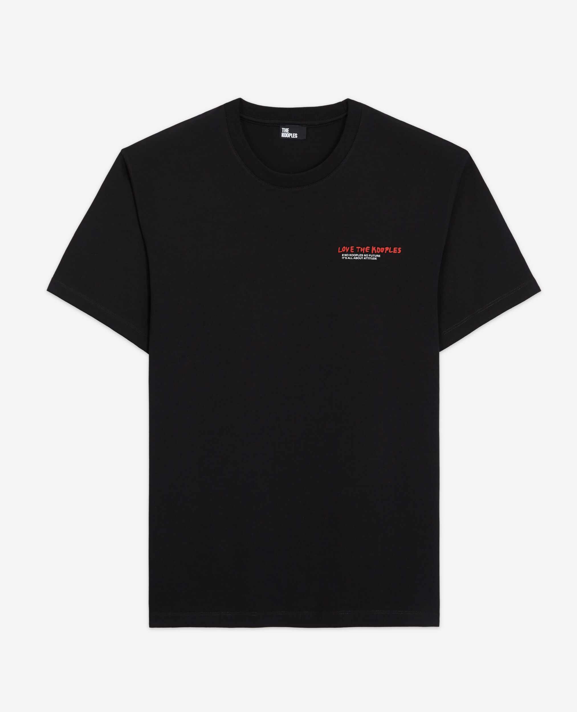 I Love Kooples black T-shirt, BLACK, hi-res image number null