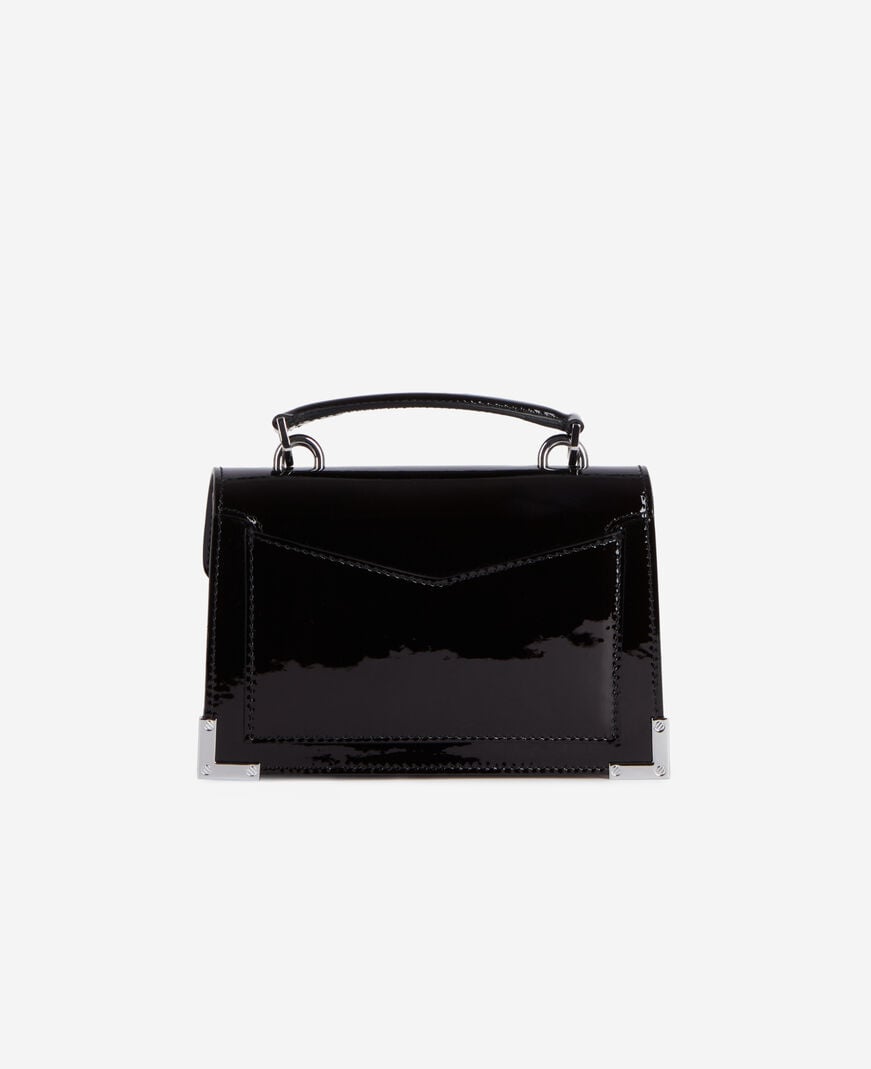 The Kooples FEMME BLACK sac emily new nano en cuir noir