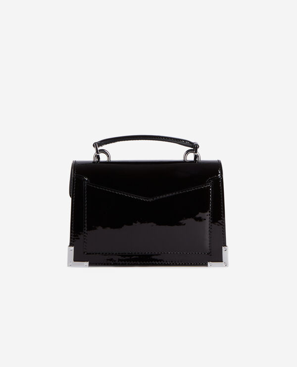 The Kooples FEMME BLACK sac emily new nano en cuir noir