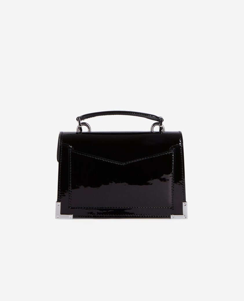 The Kooples FEMME BLACK sac emily new nano en cuir noir