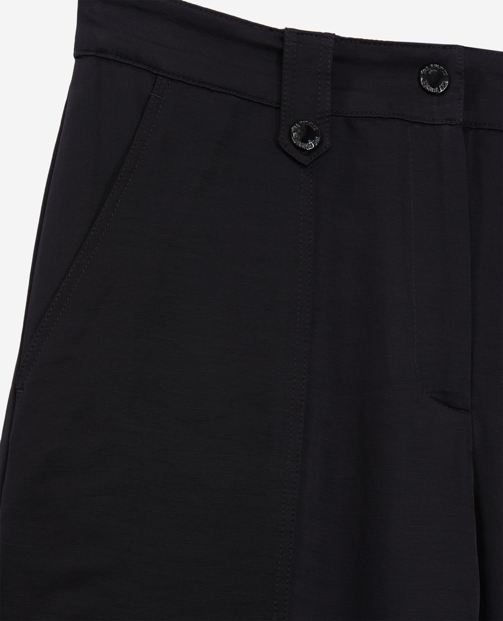 Pantalon cargo noir, BLACK, hi-res image number null