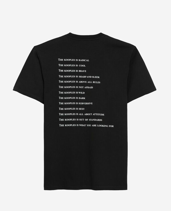 The Kooples FEMME BLACK t-shirt what is noir