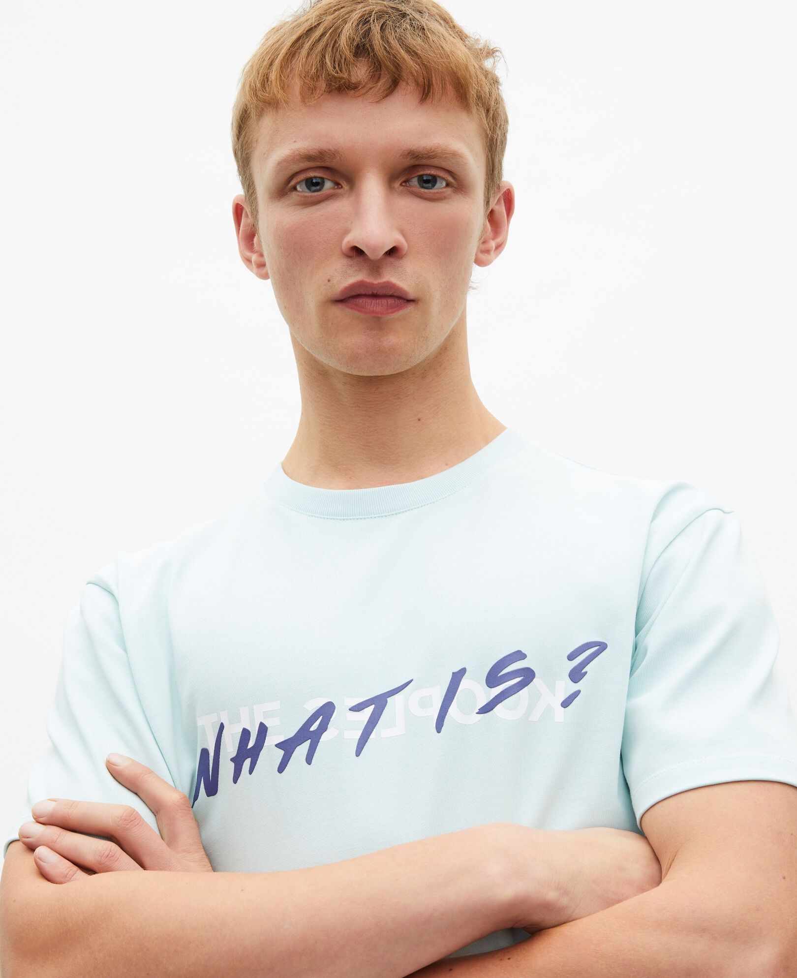 The Kooples MEN BABY BLUE blue what is t-shirt