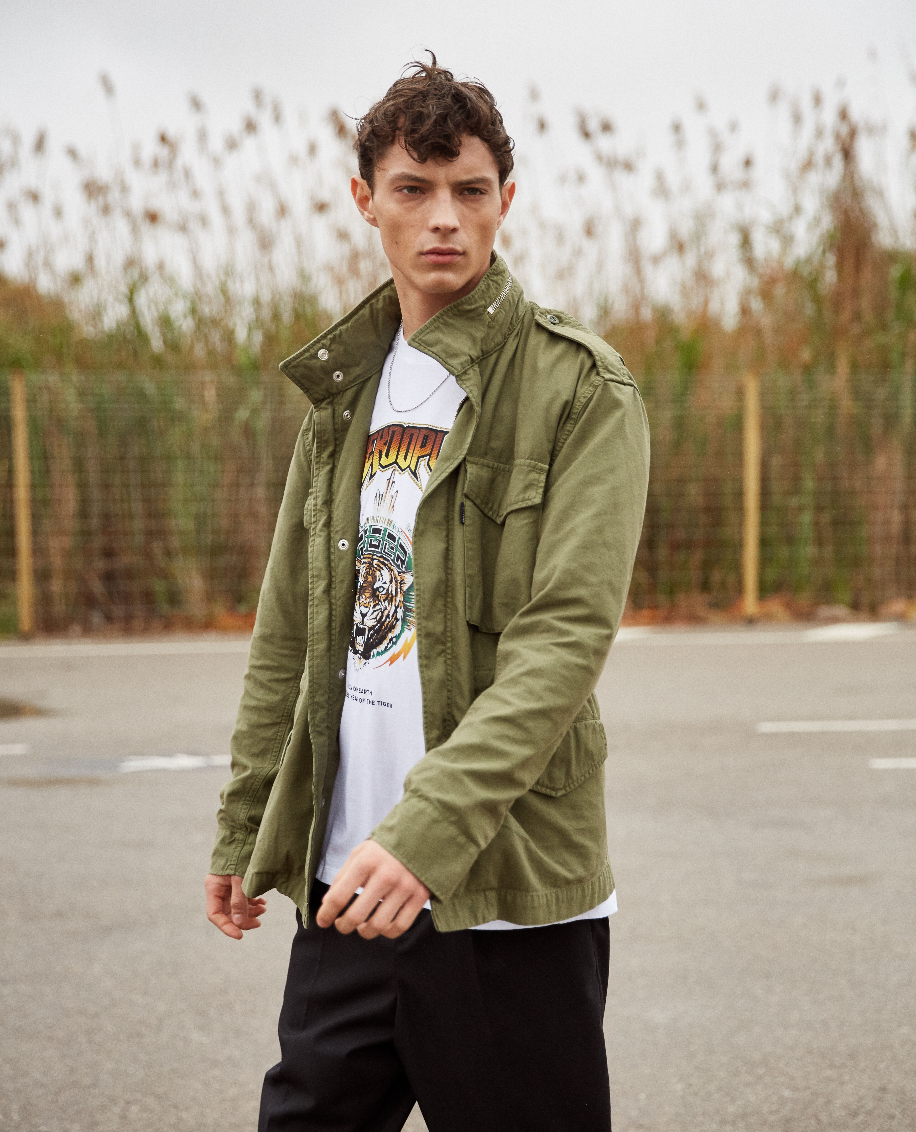 Parka new arrivals legere kaki