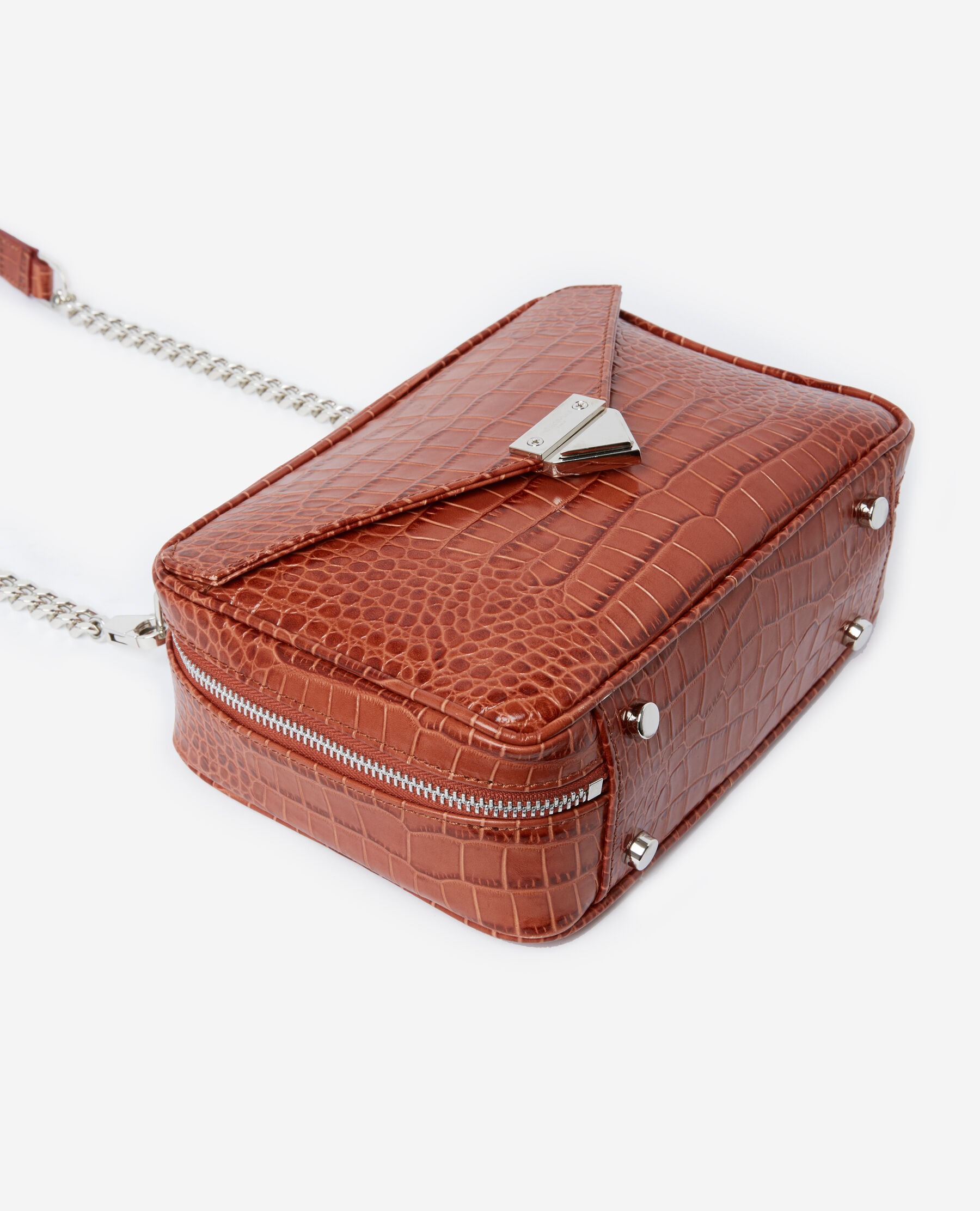 Medium red Barbara bag in leather The Kooples